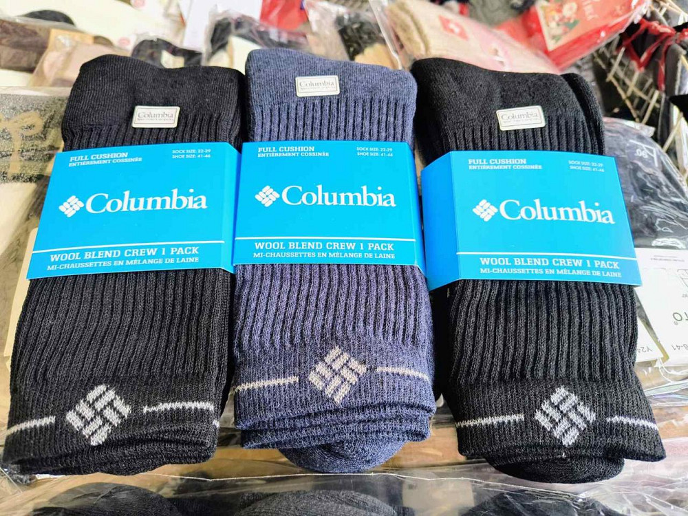 Чоловічі теплі шкарпетки Columbia з махровим слідом (3 шт. у наборі). Размен 41-45 Київ - фото 5
