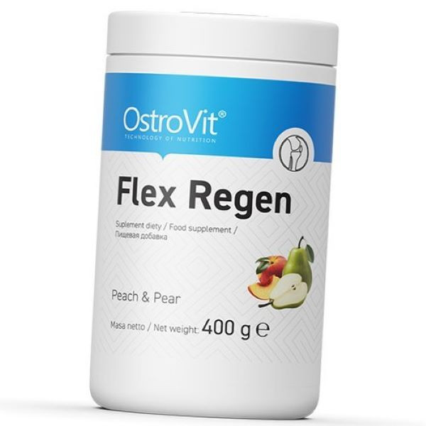 Хондропротектор OstroVit Flex Regen 400 g (Peach &amp; pear) Луцьк - фото 1