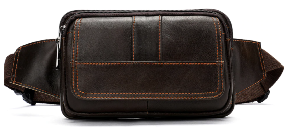 Сумка на пояс Коричневая (Vintage) Киев