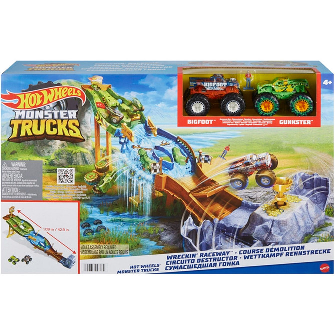 Набір ігровий Hot Wheels Гонки титанів серії Monster Trucks (HGV12) Чернігів - фото 7
