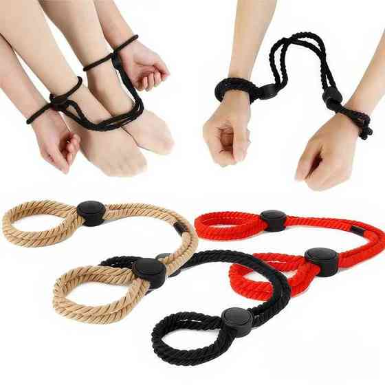 Універсальні наручники для рук і ніг БДСМ Червоний - Садо-мазо Вінниця