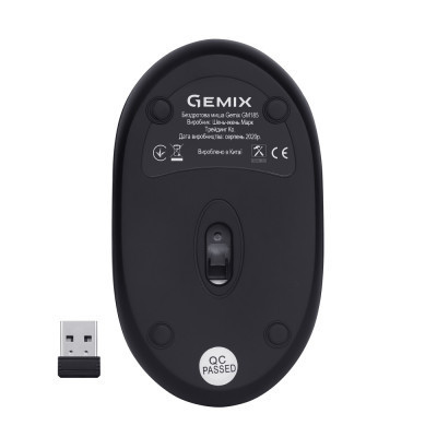 Мишка Gemix GM185 Wireless Black (GM185Bk) Вінниця - фото 6