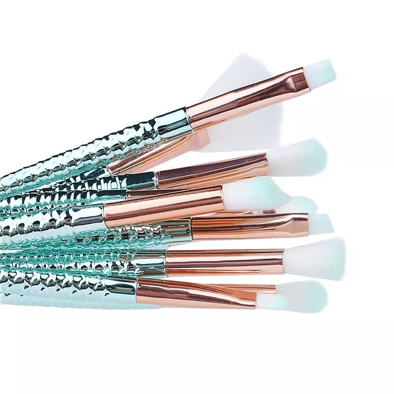 Набор кистей для макияжа 11 штук разноцветный Киев - изображение 2