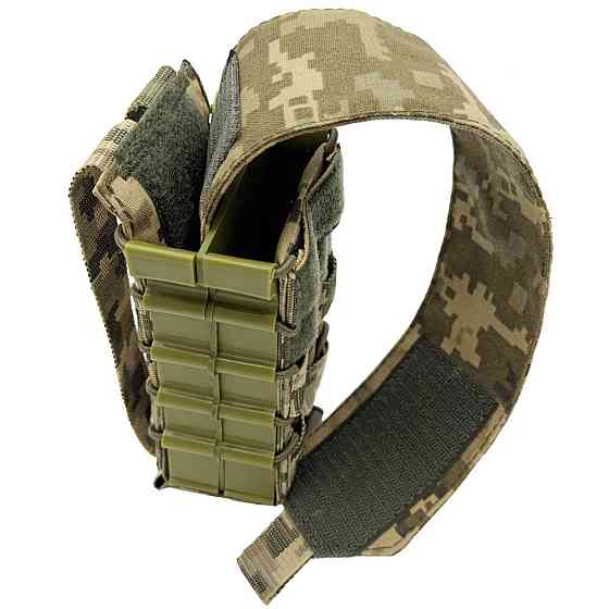 Подсумок на 2 магазина корпусный с клапаном Пиксель MM-14 Cordura 500 D Киев