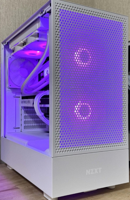 Крутий білий ігровий ПК NZXT Київ - фото 4