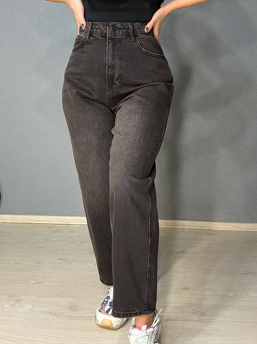 Джинси жіночі Its Basic 3066-2 MOM RELAX MOOD коричневі, коричневий, 38, 38, 75 см, 103 см Київ - фото 4