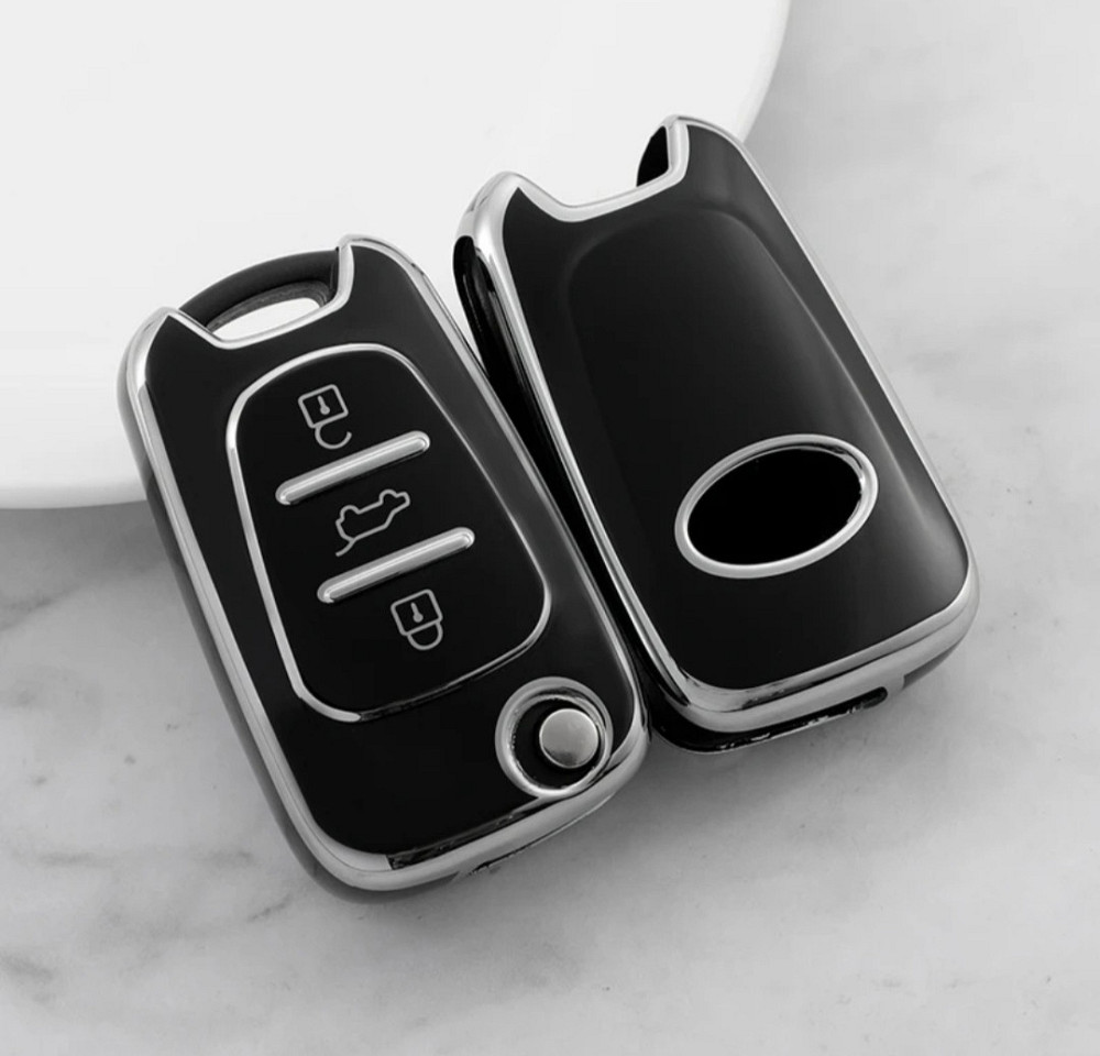 Захисний чохол для автомобільного ключа Hyundai Kia Чорний Смела - изображение 5