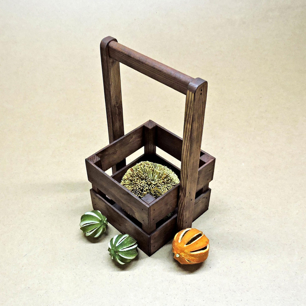 Подарунковий кошик "Шервуд 15х15" мокко Миколаїв - фото 3