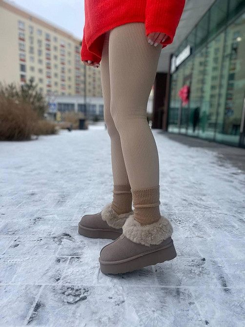 PLPS Угги жіночі PLPS 5802 хакі (зима, замша натуральна) (5664) 38 Коломыя - изображение 7