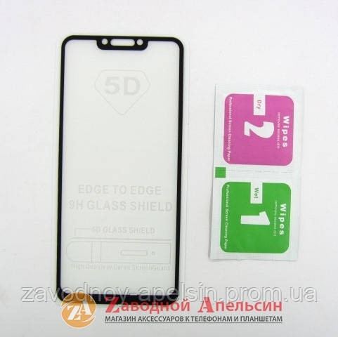 Захисне скло Huawei P Smart Plus (INE-LX1) Full Tempered Glass Одеса - фото 2