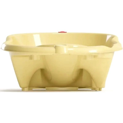 Ванночка Ok Baby Onda з анатомічною гіркою і термодатчиком, жовтий (38231300) Вінниця - фото 4