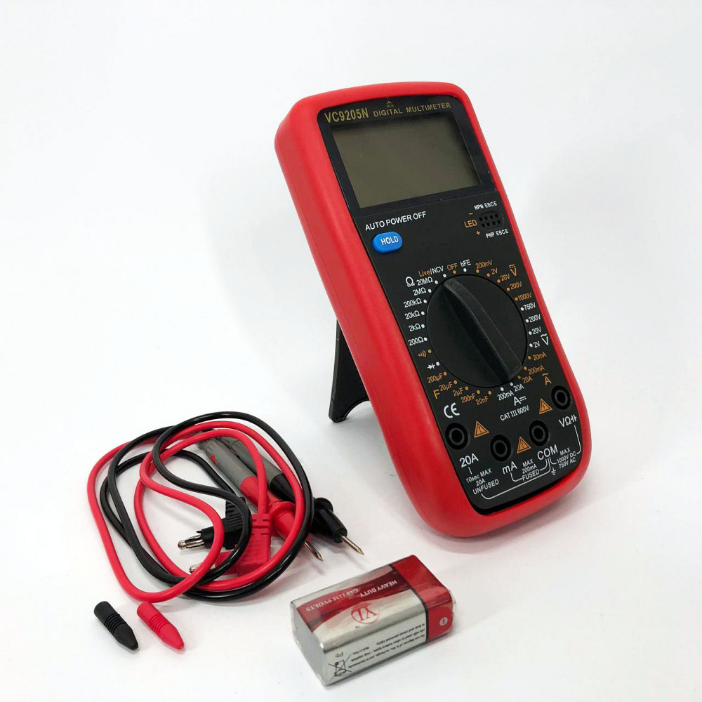 Мультиметр із хорошою точністю VC9205N, Мультиметр із функцією захисту від перевантаження IM-42 Львів - фото 5