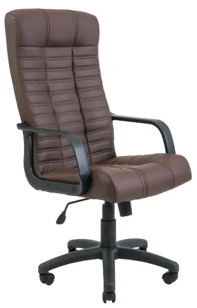 Офісне Крісло Керівника Richman Atlant Fly 2231 Пластік М2 AnyFix Коричневий Київ