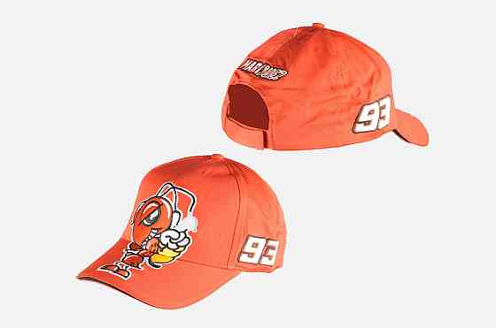Бейсболка 93 MARC MARQUEZ (красная, 100% хлопок) Мукачево