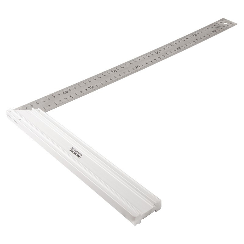 Кутник будівельний MASTERTOOL з нержавіючої сталі 500 мм ручка Al 30-1500 Коломия - фото 1