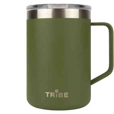 Термокружка Tribe Classic Mug 500 мл olive (T-FA-0033-olive) Винница