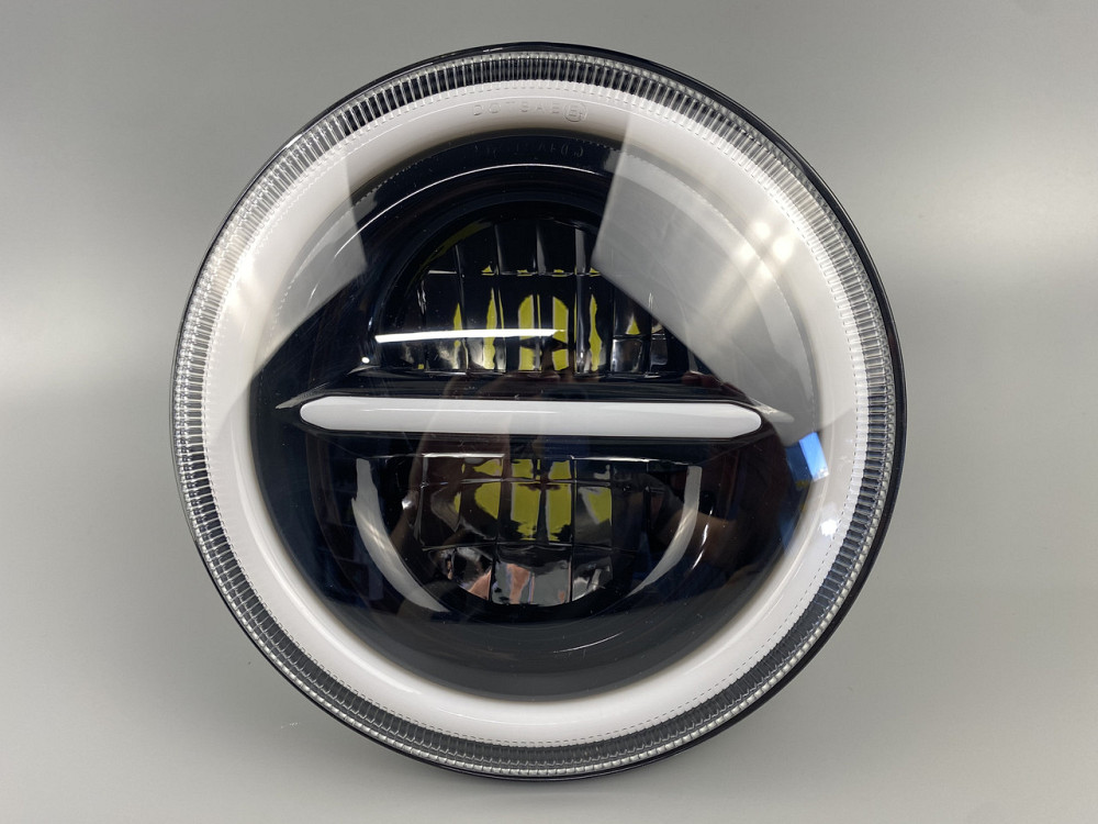 Світлодіодна фара кругла LED 65W лампа для модифікованого світла, Автомобільні світлодіодні фари Мукачево - фото 9