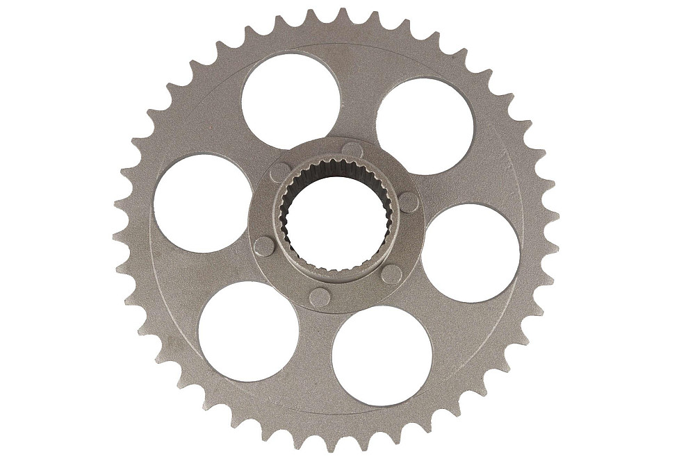 Зірка трансмісії (задня) ІЖ 520-42T (зі маточкою) (сталь 20) DGH Київ - фото 1