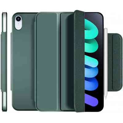 Чохол до планшета BeCover Magnetic Buckle Apple iPad mini 6 2021 Dark Green (706826) Вінниця