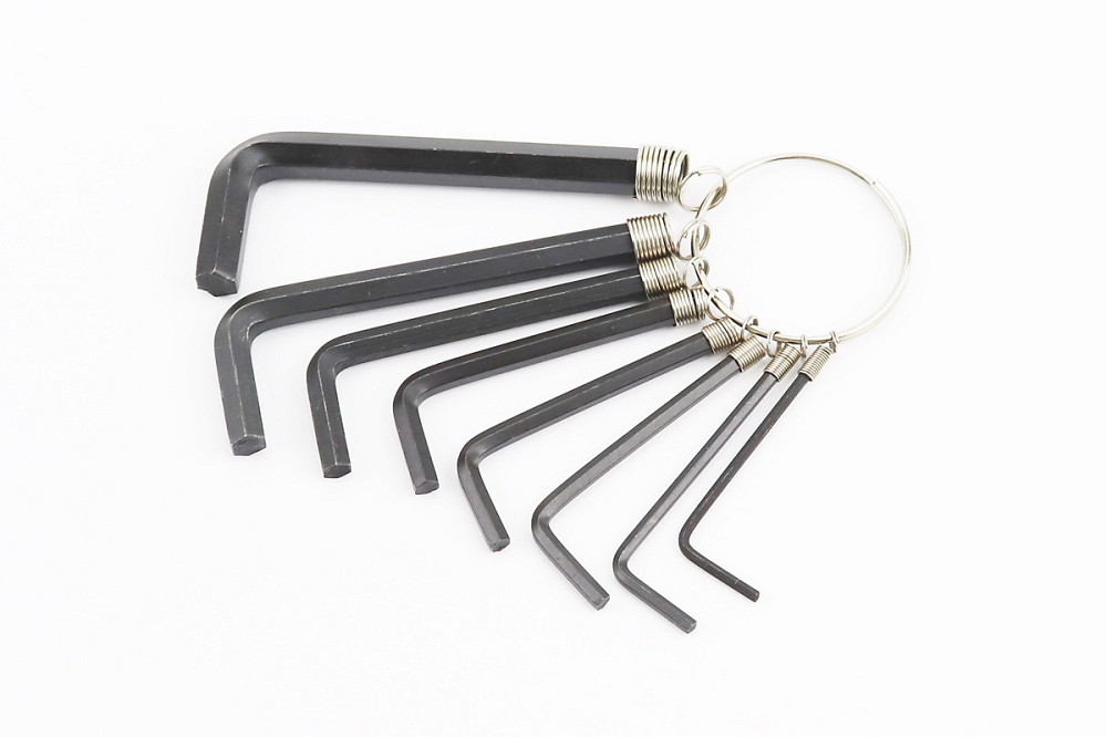 Набір шестигранників (1,5; 2; 2,5; 3; 3,5; 4; 5; 6) к-кт 8шт Київ - фото 1