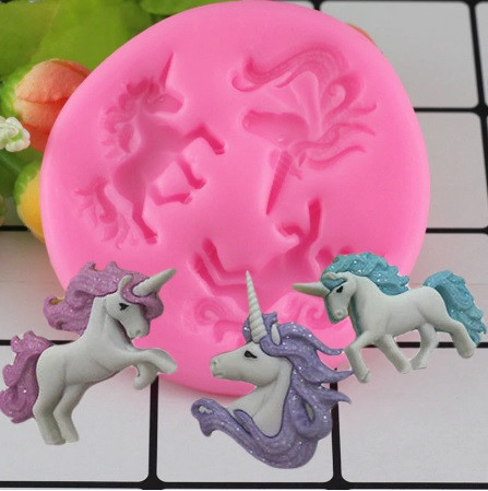 Молд Единорог 7 см розовый Киев - изображение 1