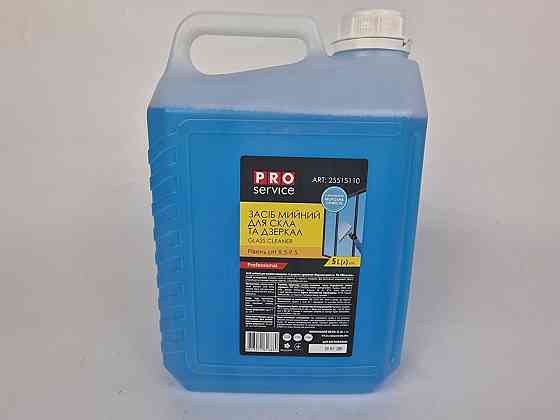Засіб для миття скла та дзеркал Pro service 5 літрів (1 шт.) Харків