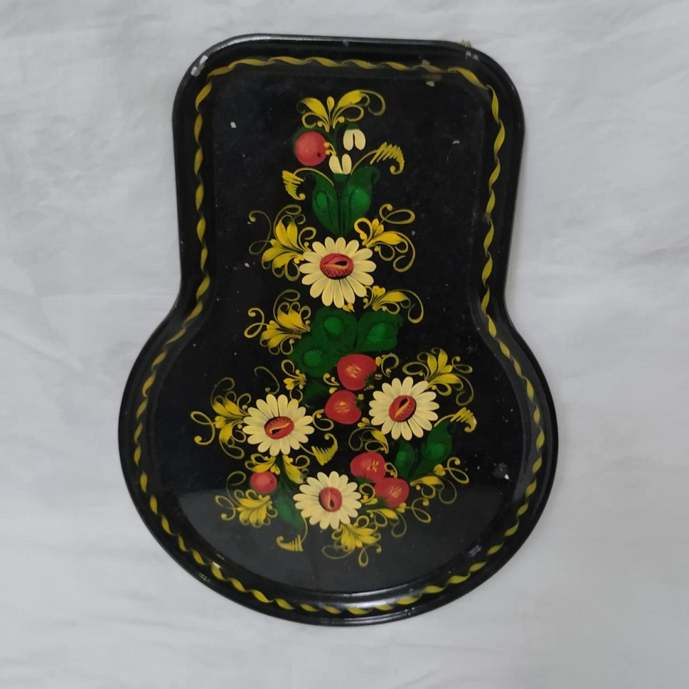 Набір  самовар   розписаний електричний з підносом і стакани з підстаканниками Винница - изображение 4