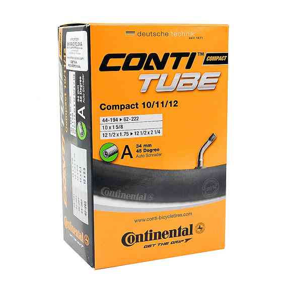 Камера Continental Compact Tube 10/11/12", A34 45, 44-194-62-222, 100 г Киев