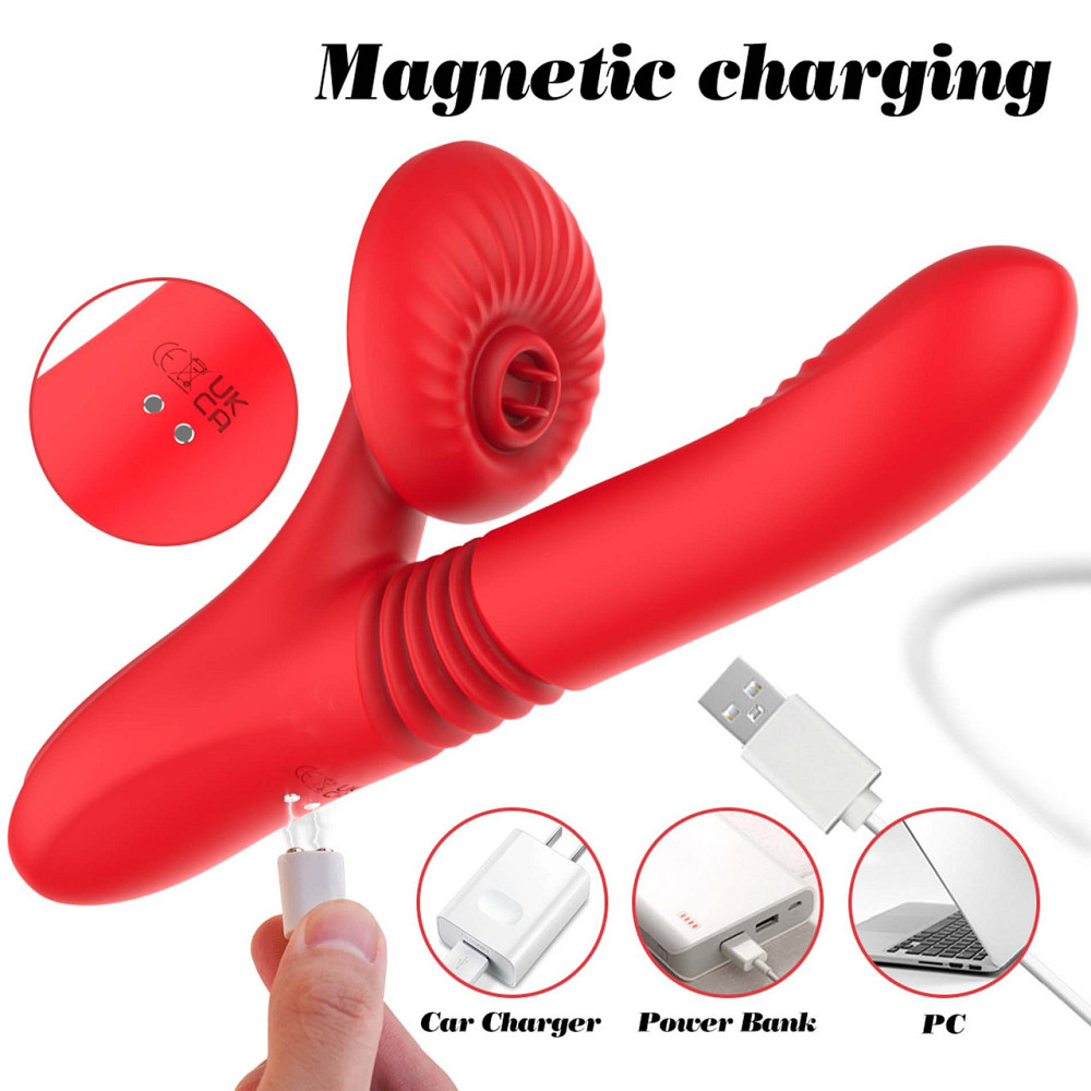 Вибратор для двойной стимуляции Silicone Vibrator 7 Powerful Modes Sex Aura Киев - изображение 9