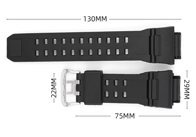 Ремешок для Casio G-Shock GW-9400/9300 Camo Black SI SBR Киев - изображение 3