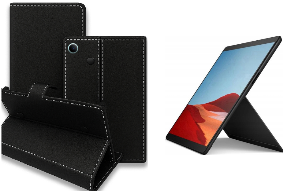 Книга-трансформер для планшета Microsoft Surface Pro X, цвет Black Киев - изображение 1