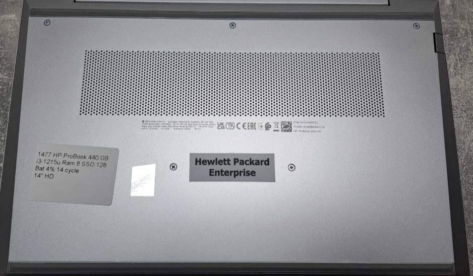 Ноутбук: HP ProBook 440 G9 i3-1215U 8 Gb. RAM SSD 128Gb. 14