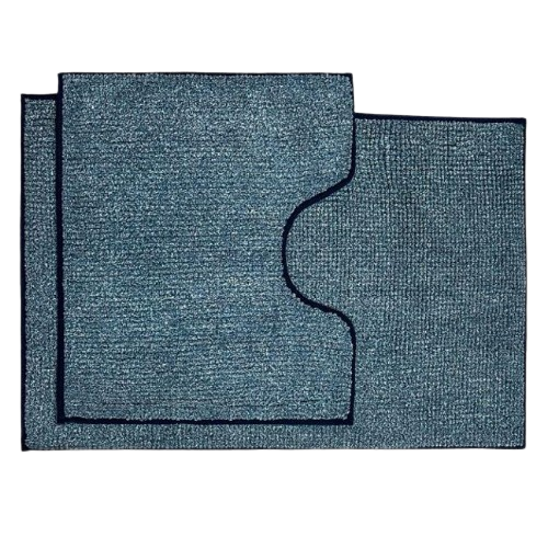 Набір килимків для ванної 2шт 60*90см+50*60 Standard Plus темно-синій Дариана Житомир