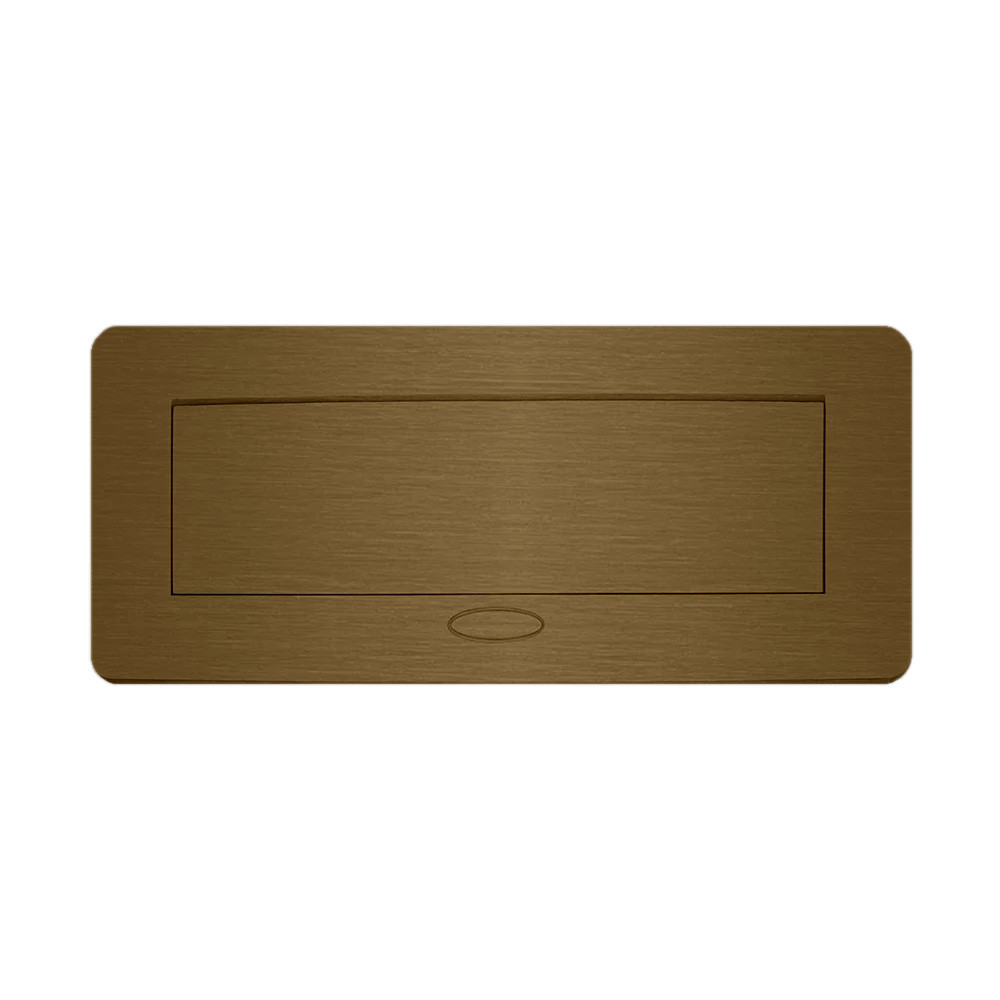 LIVOLO Розетковий люк LIVOLO бронзовий, вбудований у стільницю, меблевий пустий корпус без розе Коломия - фото 6