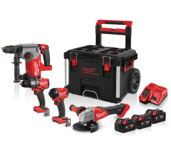 Набор инструментов аккумуляторных MILWAUKEE M18 FPP4BJ-503P Одесса - изображение 1