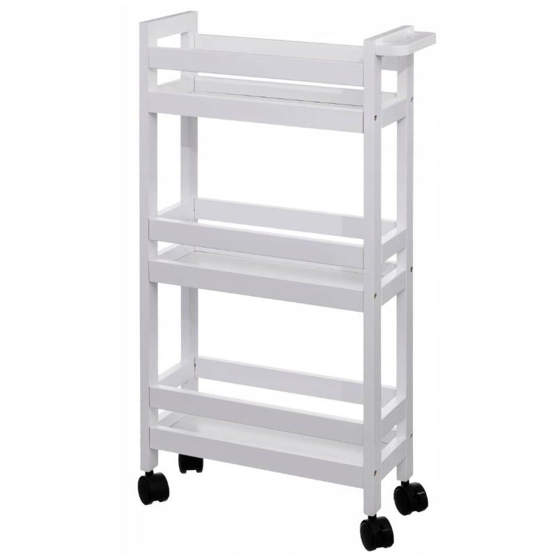 Етажерка для ванної на коліщатах "Гладіра" зефір Миколаїв - фото 2