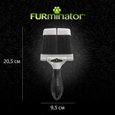 Расческа для животных FURminator пуходерка жесткая L (4048422153184) Винница - изображение 3
