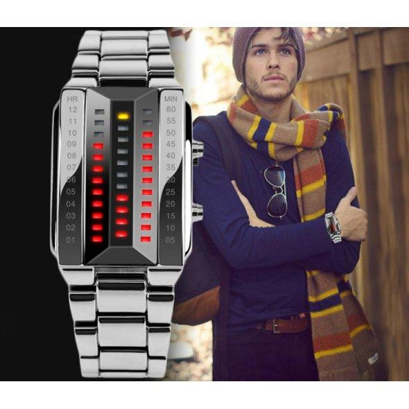 Мужские наручные часы Skmei Iron Серебристые Винница - изображение 4