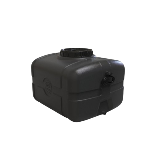 Бак технічний 85л 630*480*400мм прямокутний чорний LITOLAN Житомир - фото 1