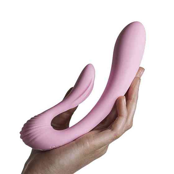 Вибратор Adrien Lastic G-wave вагинально-клиторальный, 2 мотора, универсальный Sex Aura Киев