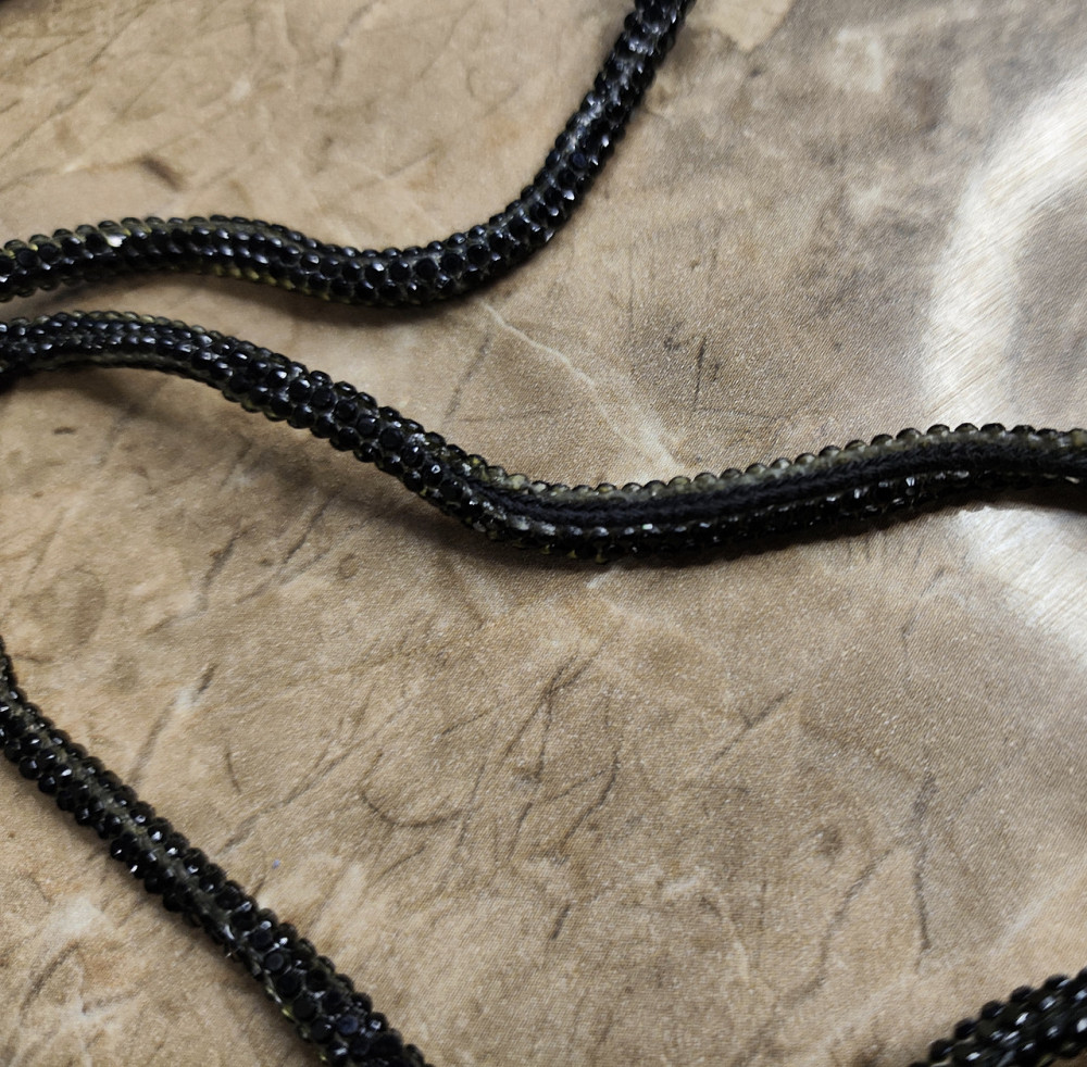 УЦЕНКА! Шнурки со стразами 2 шт (Черный) Смела - изображение 12