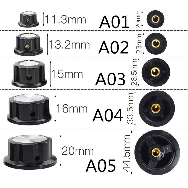 Набор колпачков для ручек энкодеров, 10 шт. Киев - изображение 4