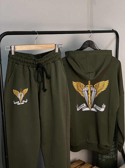 Комплект військового одягу ДШВ: худі та штани Чернівці - фото 1