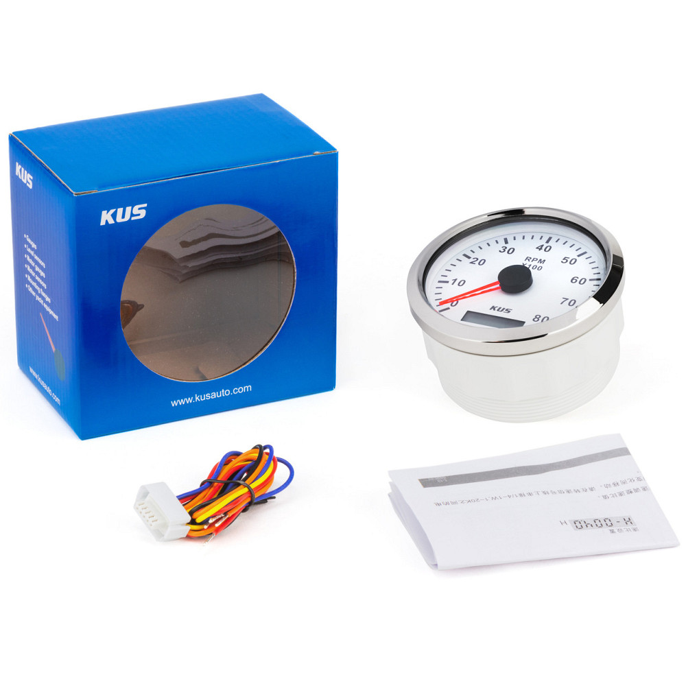 Тахометр И Моточасы Для Лодки Катера Яхты Wema (Kus) Белый Киев - изображение 2