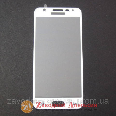 Захисне скло Samsung J5 Prime G570 On5 повне біле Одеса - фото 1