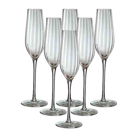 Набір бокалів для шампанського 6 шт, 350 мл Київ