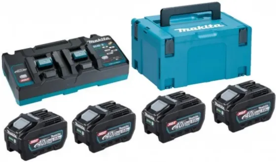 Makita-Аксесуари Zestaw 4 Akumulatorów 40V Li-Ion 5,0Ah Xgt Makita Bl4050F Z Ładowarką Dc40Rb 191U42-2 191U422 Киев