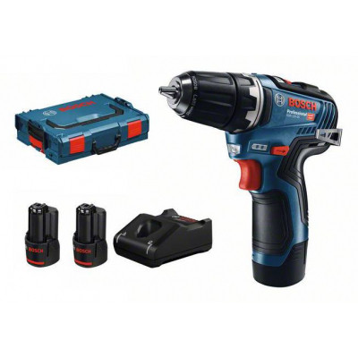 Шуруповерт Bosch GSR 12V-35,акумуляторний, безщітковий, 2x3.0Ah (0.601.9H8.002) Вінниця - фото 2