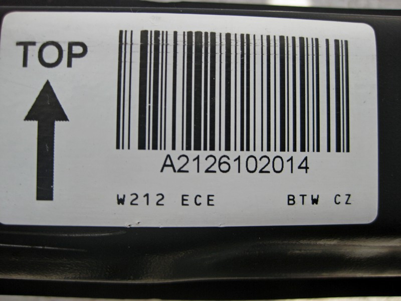 Mercedes-Benz  A2126102014 Підсилювач заднього бампера E-Class W212 Одеса - фото 4
