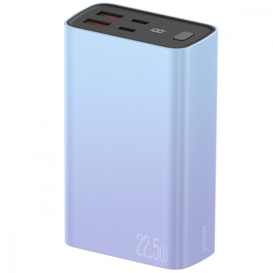Універсальна мобільна батарея Proove Hyper Flux Plus 22.5 W 20000 mAh Gradient (PBF222120009) ( Блакитний ) Харьков - изображение 1